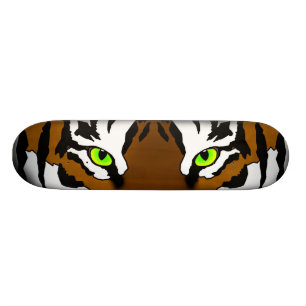 Tiger Eyes Skateboard Deck