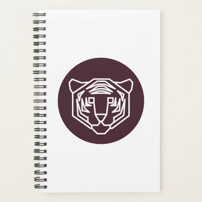 Tiger Face Badge Planner (Front)