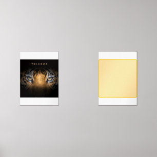 Tiger face canvas  wall art sets
