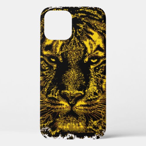 Tiger Face iPhone 12 Pro Case
