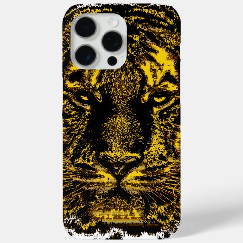 Tiger Face iPhone 15 Pro Max Case