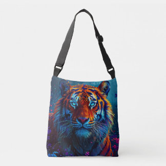 Tiger face crossbody bag