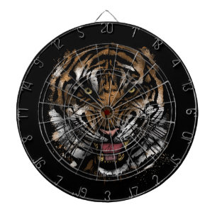 Tiger Face Dart Board