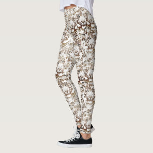 tiger face leggings