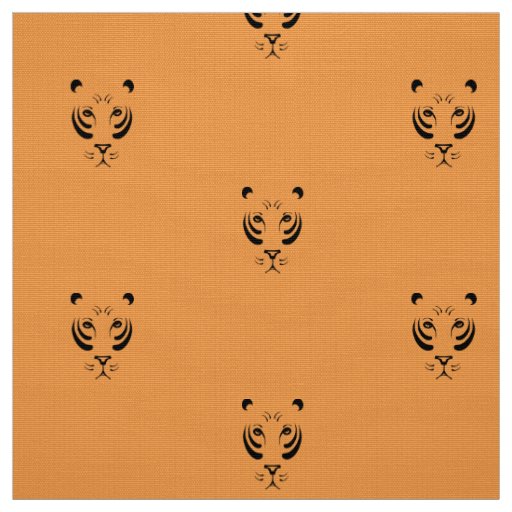 Tiger Face Fabric
