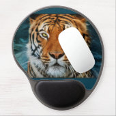 Tiger Face Gel Mouse Pad (Left Side)
