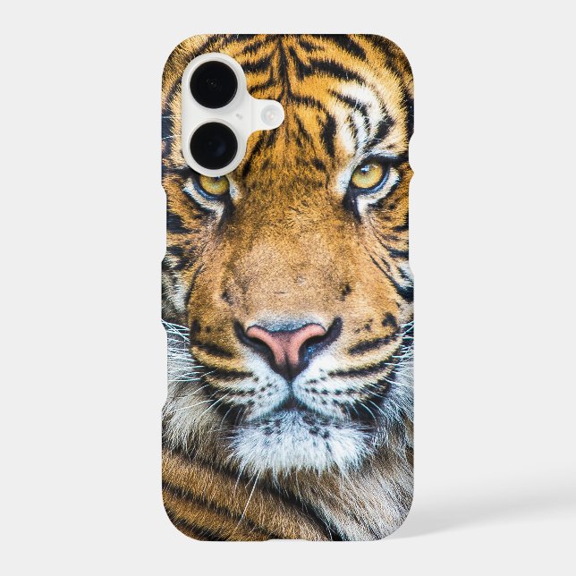 Tiger Face Iphone Case (Back)