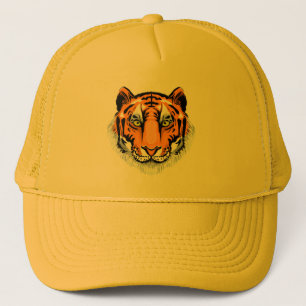 Tiger Face Logo Trucker Hat