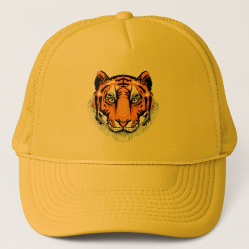 Tiger Face Logo Trucker Hat