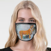 Tiger Face Mask (Worn Her)