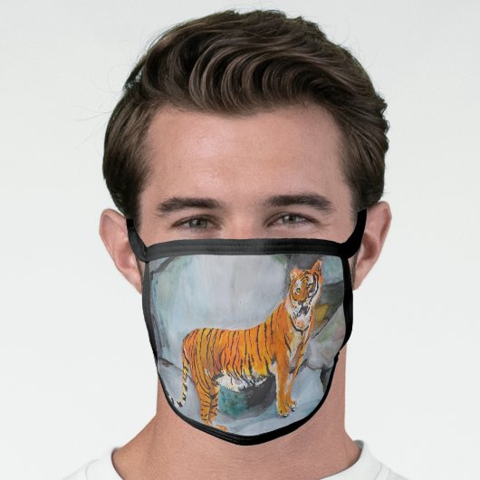 Tiger Face Mask (Worn Him)