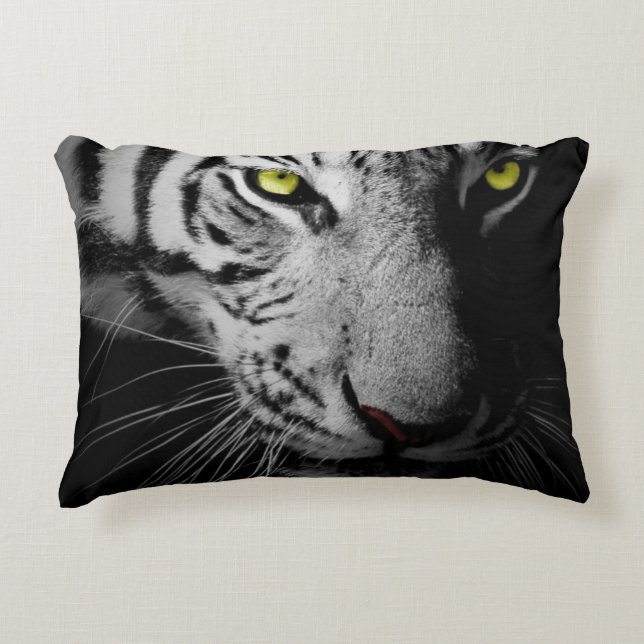 Tiger Face Pillow (Front)