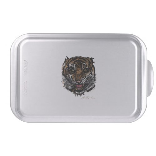 Tiger Face Signature Design Cake Pan