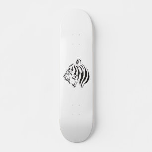 Tiger Face Skateboard