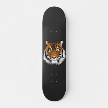 Tiger Face  Skateboard by Theraven14 at Zazzle