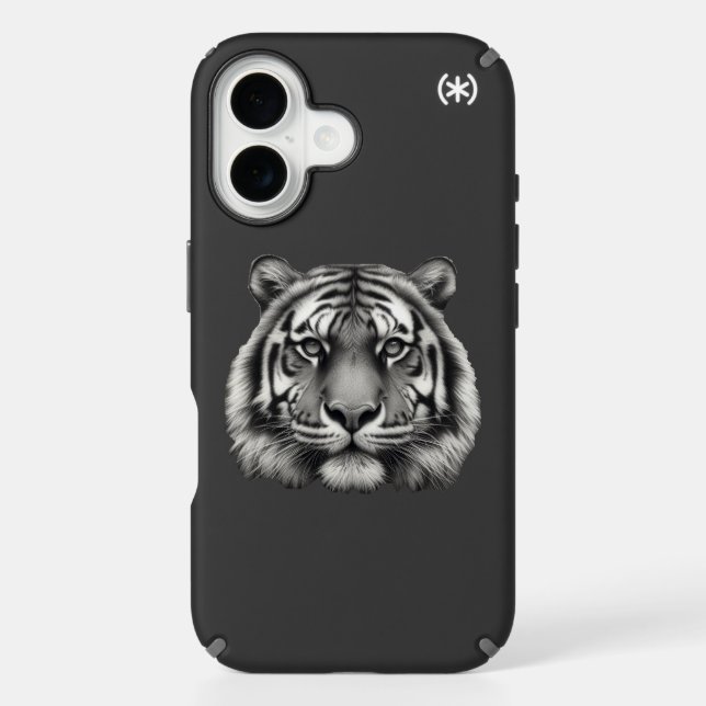 Tiger Face  Speck iPhone Case (Front)