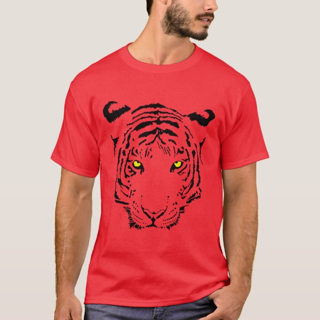 Tiger Face T-Shirt (Front)