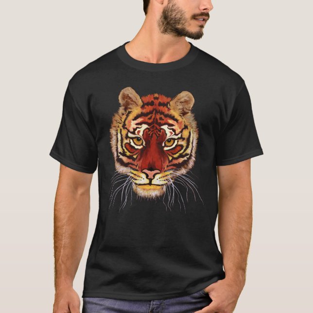 Tiger Face T-Shirt (Front)