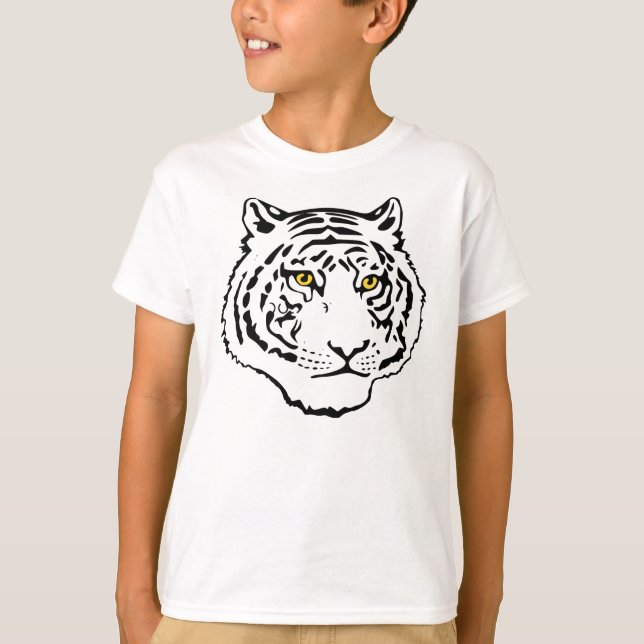 Tiger face T-Shirt (Front)