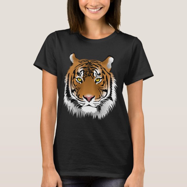 Tiger face T-Shirt (Front)
