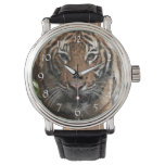 Tiger Face Watch at Zazzle