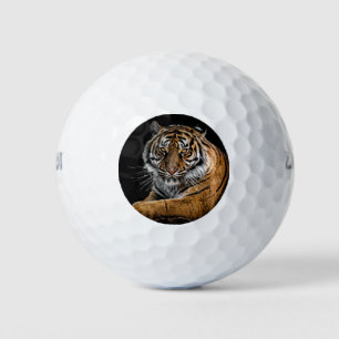 Tiger Fan Golf Balls