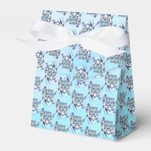 Tiger Favor Boxes (Front Side)