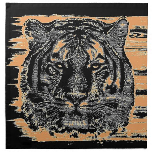 Tiger Fine Art 2 _ Napkins