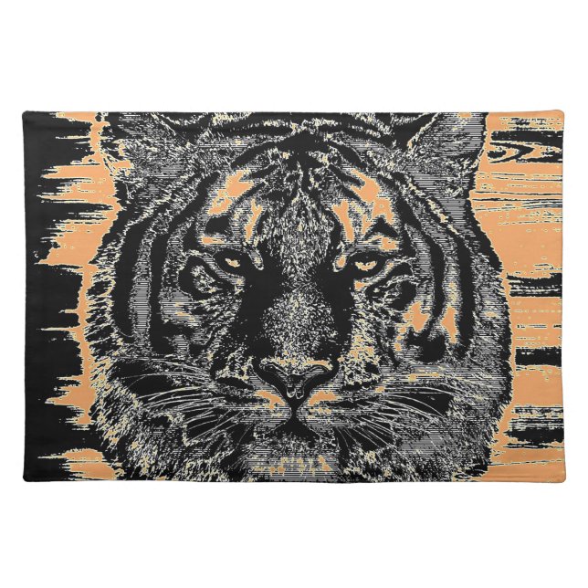 Tiger Fine Art 2 - Placemats (Front)