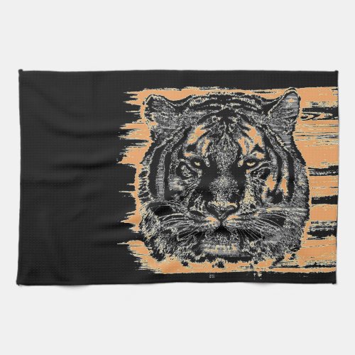 Tiger Fine Art 3 _ Kitchen Towel