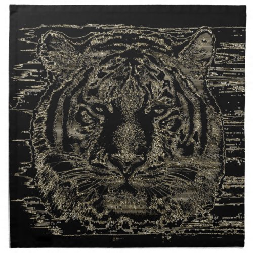 Tiger Fine Art 3 _ Napkins