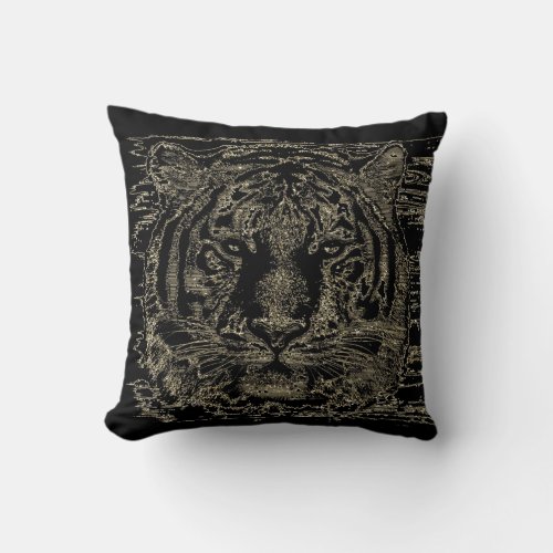 Tiger Fine Art 3 _ Pillow