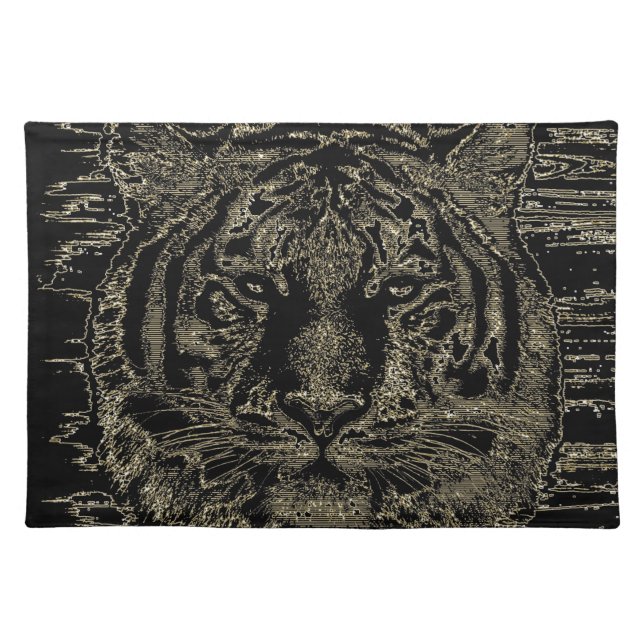 Tiger Fine Art 3 - Placemats (Front)