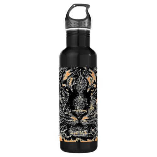 Tiger Fine Art 3 _ Stainless Steel Water Bottle