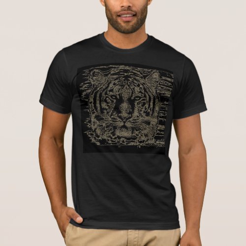 Tiger Fine Art 3 _ T_shirt