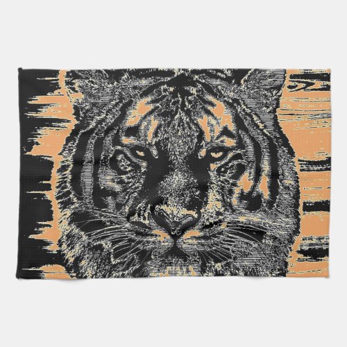 Tiger Fine Art 4 _ Kitchen Towel