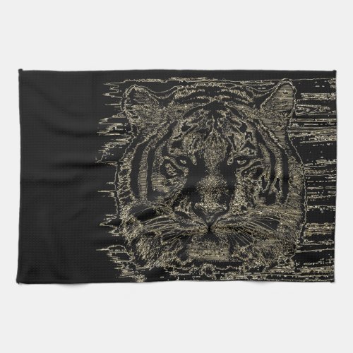 Tiger Fine Art 5 _ Kitchen Towel