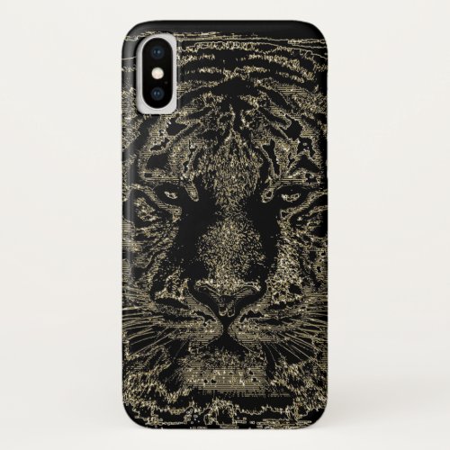 Tiger Fine Art iPhone X Case