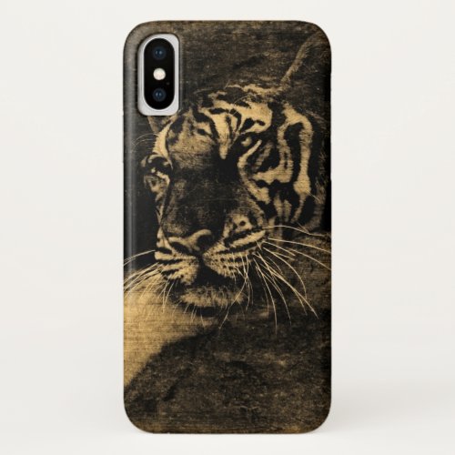 Tiger Fine Art iPhone X Case