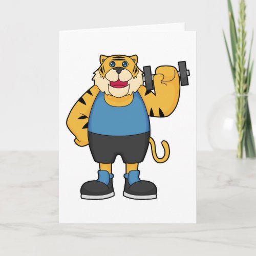 Tiger Fitness Dumbbell Card