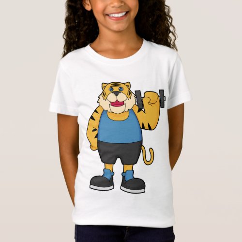 Tiger Fitness Dumbbell T_Shirt
