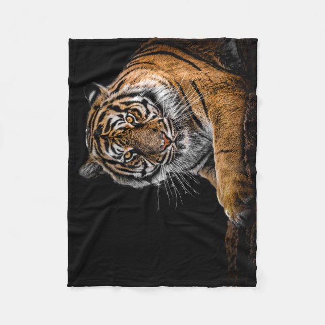 Tiger Fleece Blanket (Front)