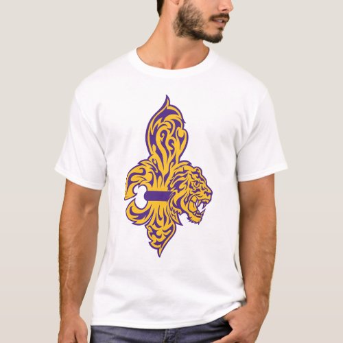 Tiger Fleur De Lis Basic Shirt