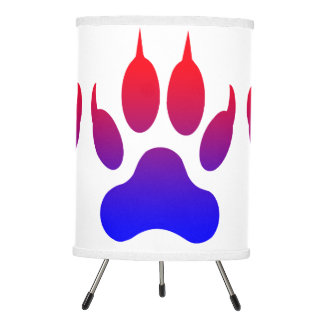 Tiger Foot Print Tripod Lamp