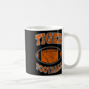 Tiger Football Vintage Distressed Coffee Mug