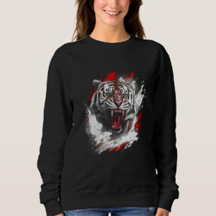 Tiger  for real cat fans sweatshirt