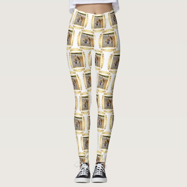 Tiger Framed Leggings (Front)
