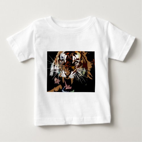 Tiger Freedom Baby T_Shirt