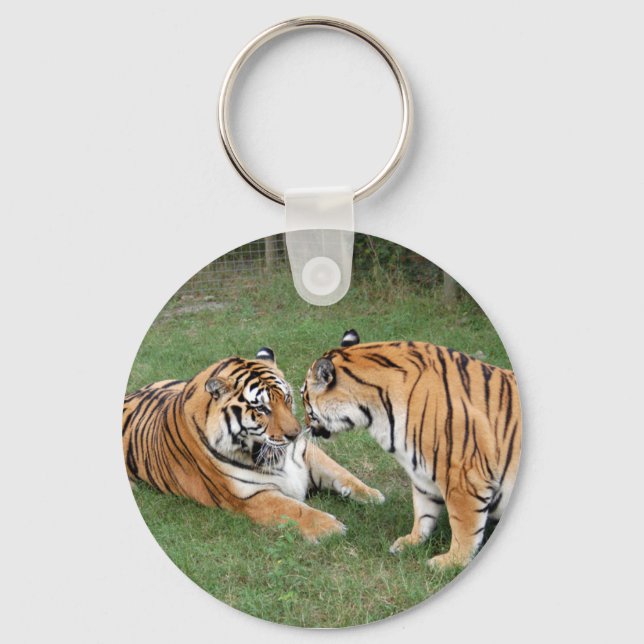 Tiger Friends-008 Keychain (Front)