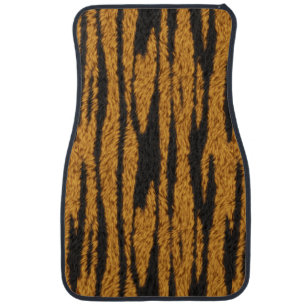 Tiger Fur Design Car Mat